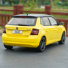 Original factory authentic 1:18 VW Skoda NEW Fabia diecast sedan car model for toys, gift, collection