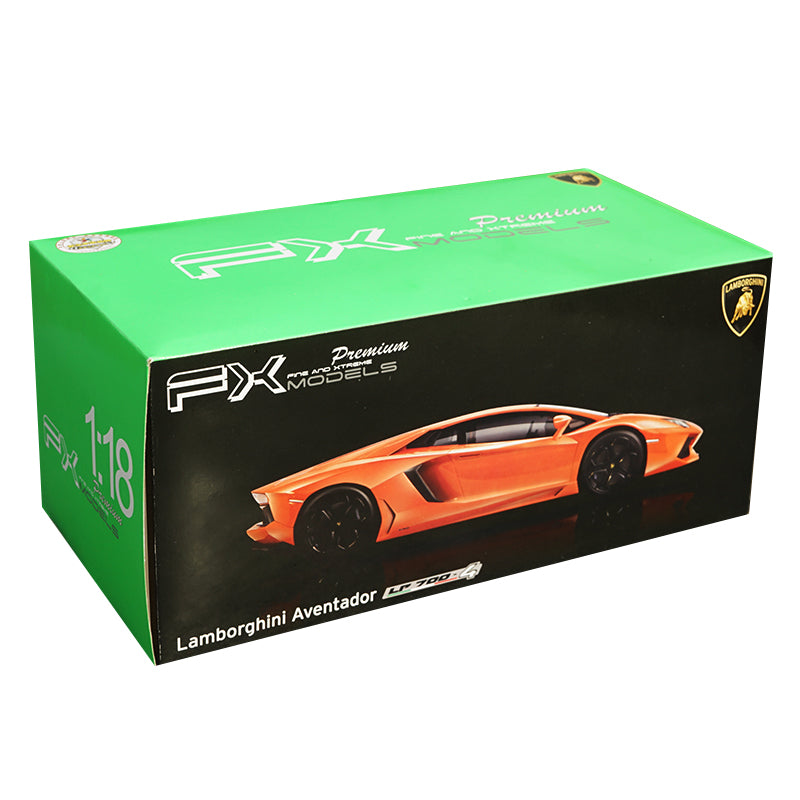 1:18 Welly FX Lamborghini Aventador LP700-4 Diecast Car Model with small gift