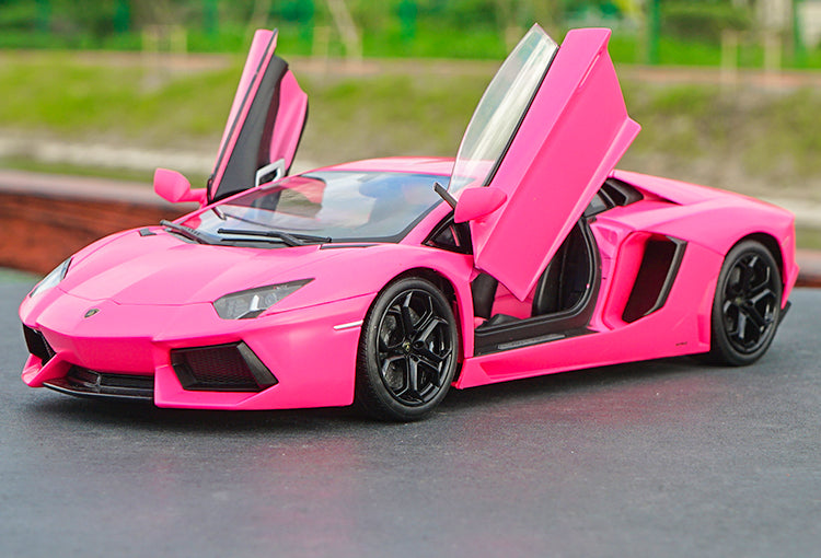 1:18 Welly FX Lamborghini Aventador LP700-4 Diecast Car Model with small gift