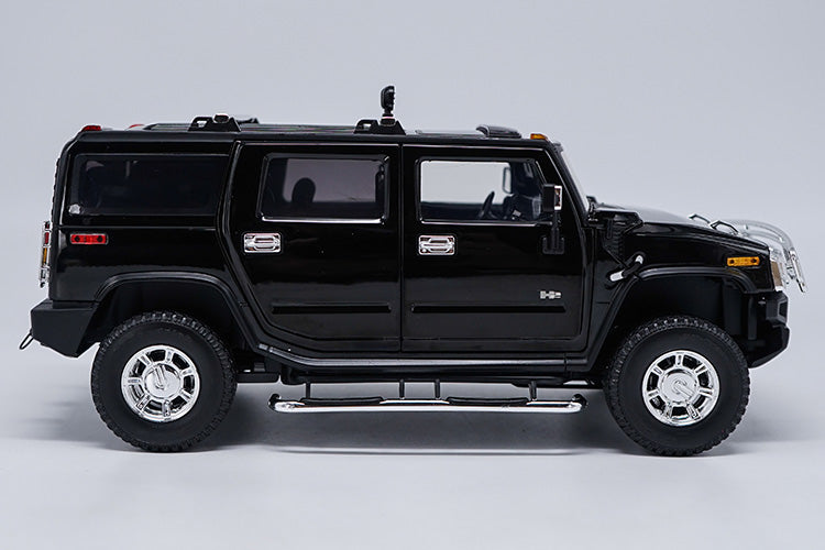 Original factory authentic 1:18 metal H2 SUV Hummer Highway 61 diecast car model with small gift