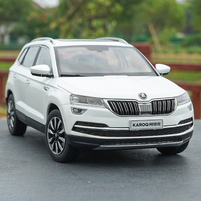 Original factory authentic 1 18 skoda KAROQ diecast metal scale