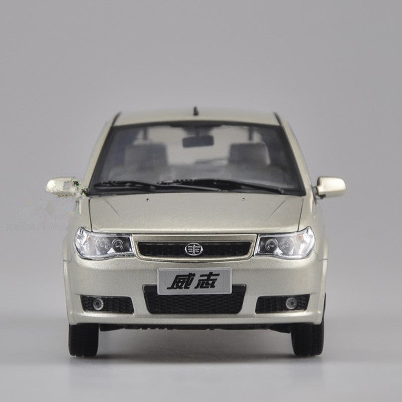 Original factory authentic 1:18 Tianjin FAW TJFAW Vizhi 2008 version diecast car model for toys, gift, collection