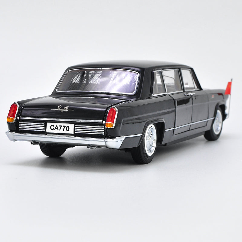 1:24 HongQi CA770 Limousine Black Century Dragon Diecast Model