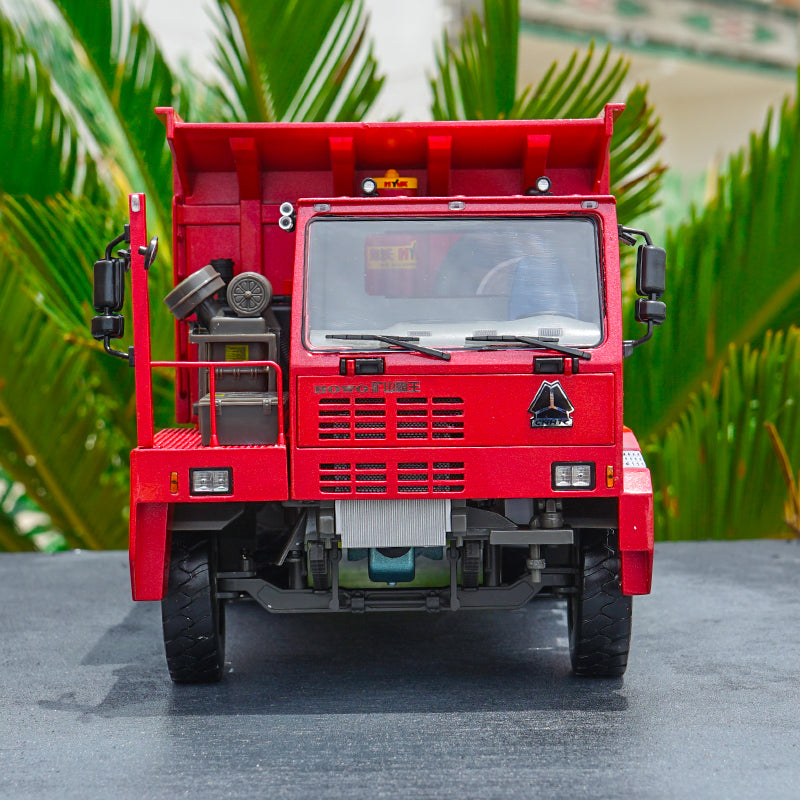 1/24 China National Heavy Duty Truck HOWO Mine Overlord 70T Dump Truck model with gift
