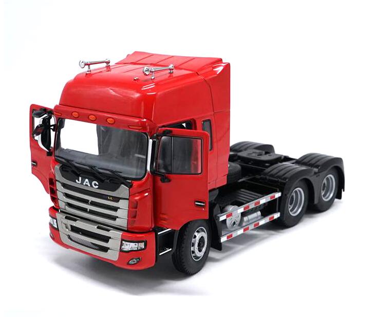 1/24 Diecast JAC Gallop semi-trailer tractor truck model