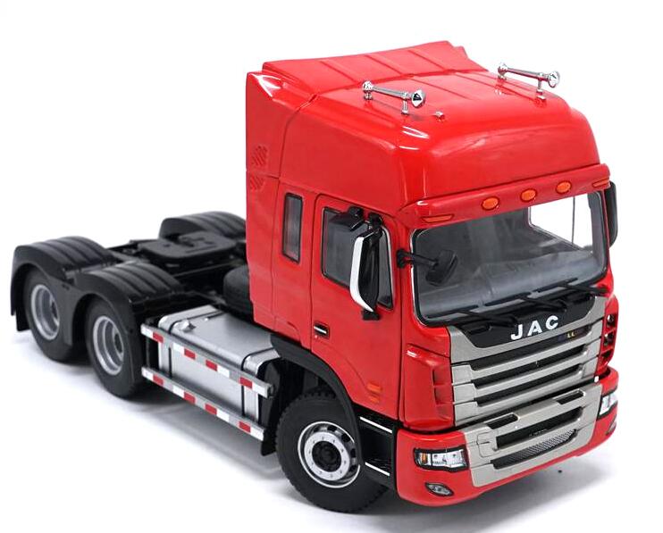 1/24 Diecast JAC Gallop semi-trailer tractor truck model