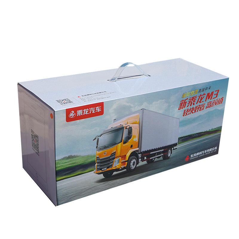 1/24 Dongfeng chenglong M3 light truck MODEL, Diecast van engineering truck model