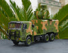 1:24 Sinotruk howo FW2 anti-aircraft fire control diecast military vehicles truck model