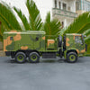 1:24 Sinotruk howo FW2 anti-aircraft fire control diecast military vehicles truck model
