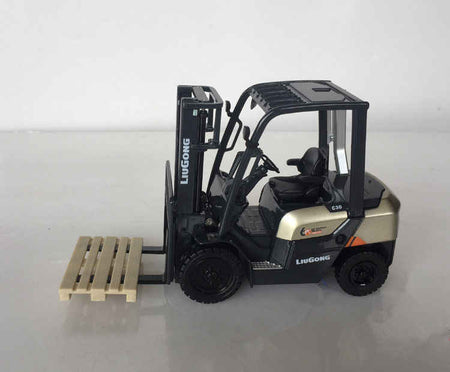 Original factory 1:50 Konecranes Diecast Container Forklift Model for gift, collection