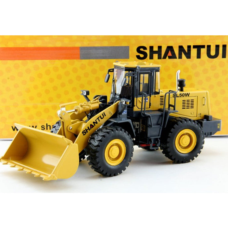 1:35 Scale Yellow SL50W Diecast ShanTui Wheel Loader Model