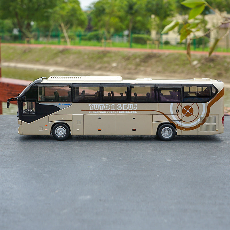 YUTONG バス 1/42 スケールモデルミニバス 1/42 YUTONG U12 City Bus Diecast Model Toy Car Friends Gifts For