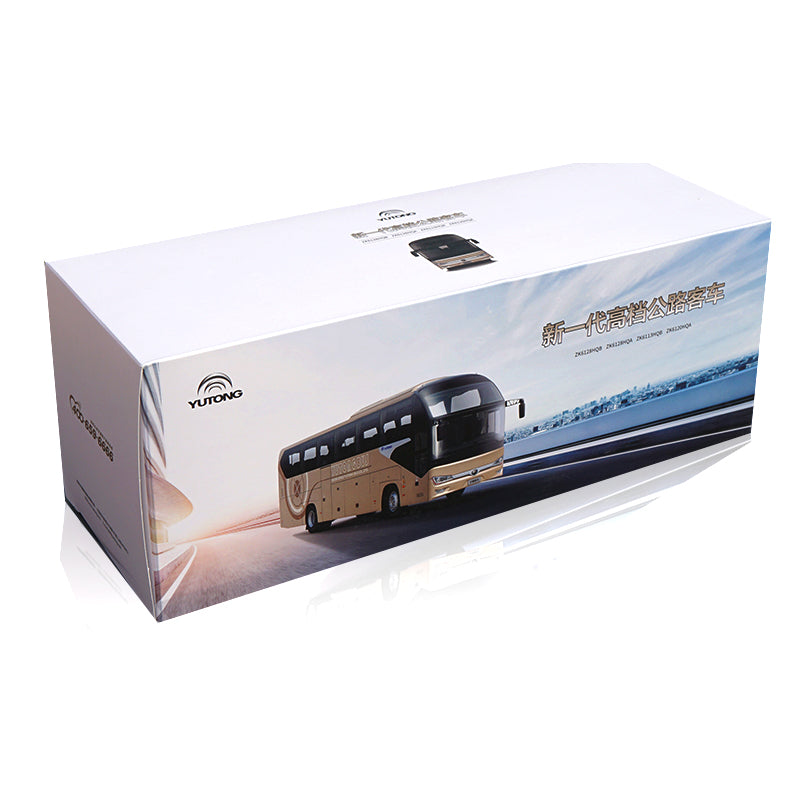 1:42 ORIGINAL Yutong ZK6128HQB Road Bus Tour Bus Diecast Car Model with small gift