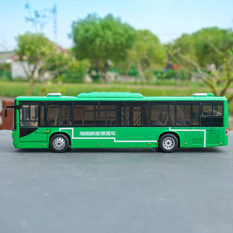 1:42 Scale Die-Cast HIGER B92H KLX6125 City Bus Model, Higer new energy scale bus model