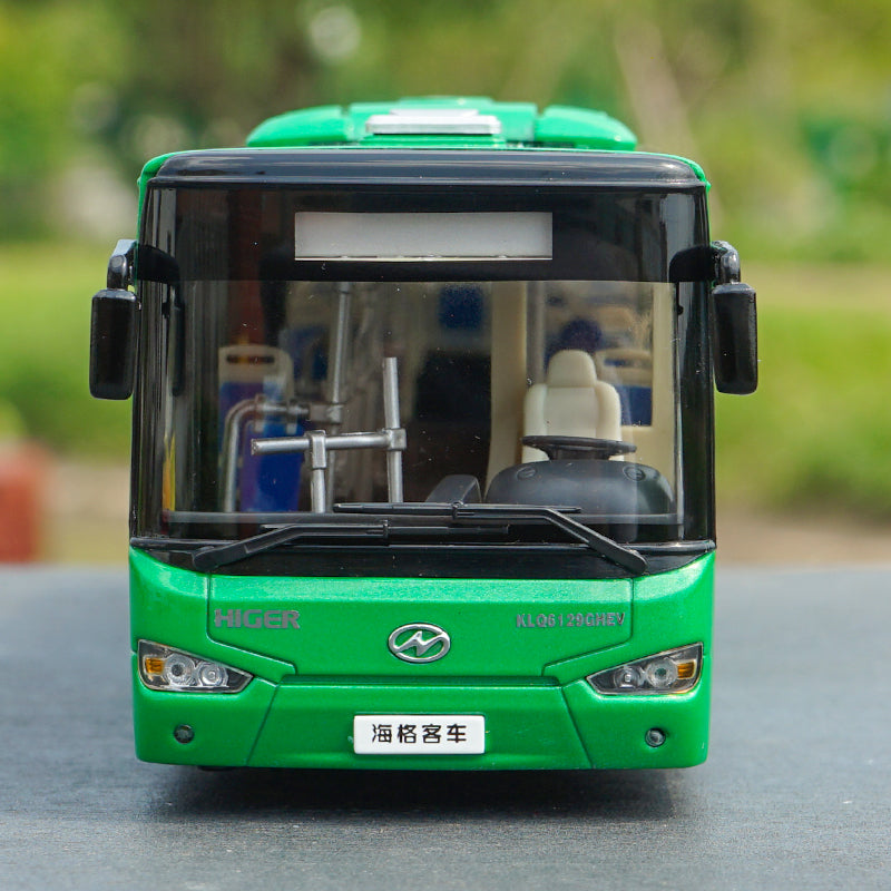 1:42 Scale Die-Cast HIGER B92H KLX6125 City Bus Model, Higer new energy scale bus model