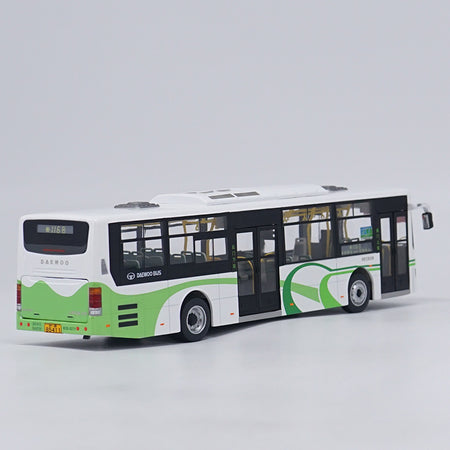 1:43 Shenwin Bus Shanghai Public Bus Die Cast Model with small gift