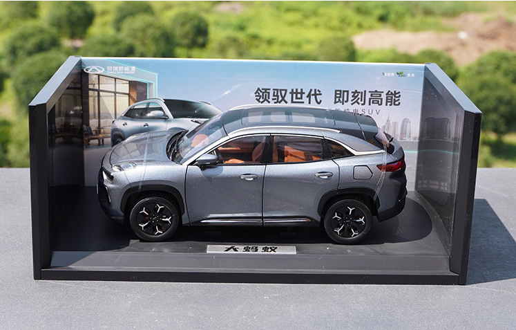 Original factory 1:18 hot sale Chery Big Ant new energy Diecast SUV alloy car model for gift, collection