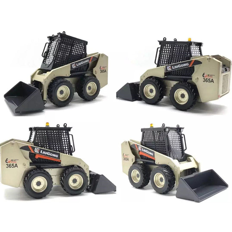 High quality zinc alloy 1:20  LIUGONG CLG 365A metal Skid steer loader models