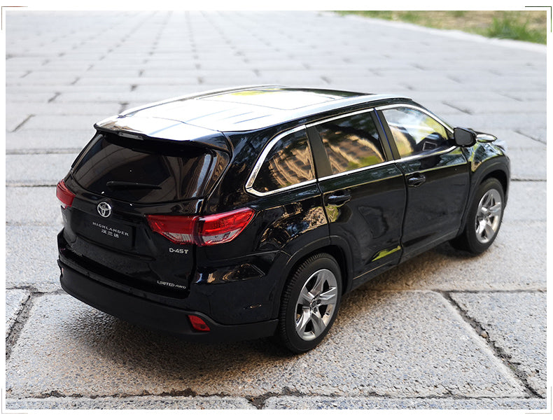 Toyota highlander diecast model hotsell