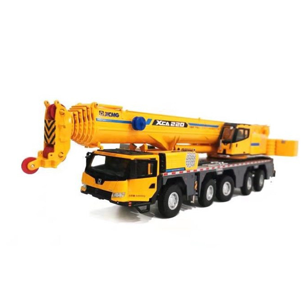 Original factory 2019 new 1:50 XCMG XCA220 truck crane models, Diecast construction engineering model for gift