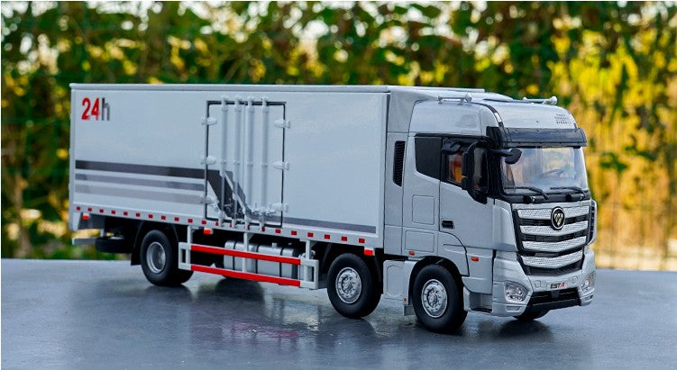 Diecast 1 36 Foton Auman Est-a 6x2 Container Van Truck models for sale