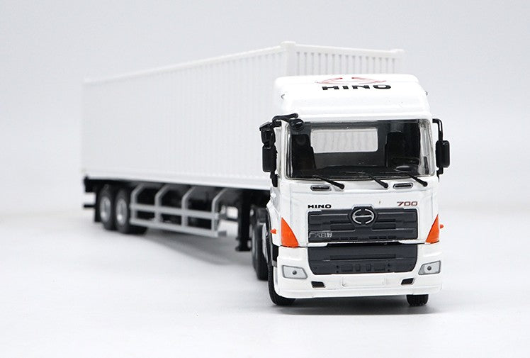 1:50 HINO Truck Tractor container scale model, diecast Container Truck Toy Model Collection,Gift