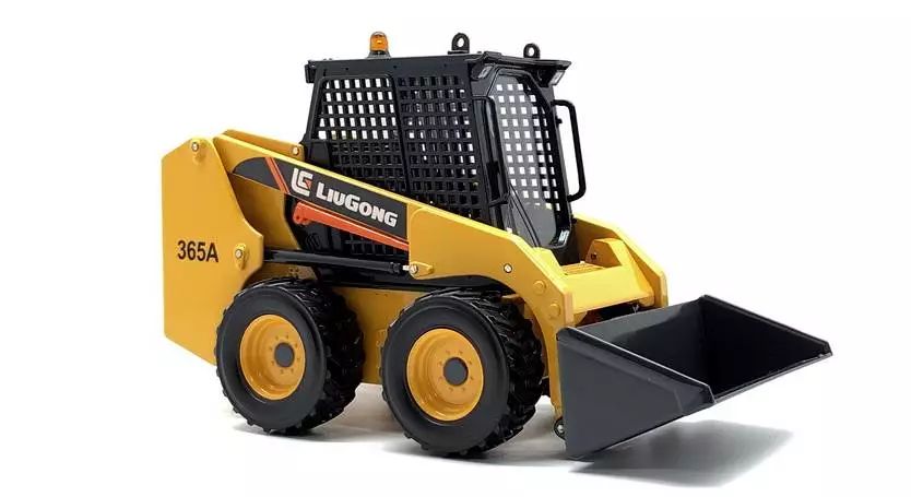 High quality zinc alloy 1:20  LIUGONG CLG 365A metal Skid steer loader models