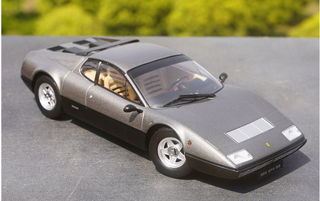1:18kk Ferrari 365 GT4 BB 1973 Diecast alloy simulation sports car model for gift, collection