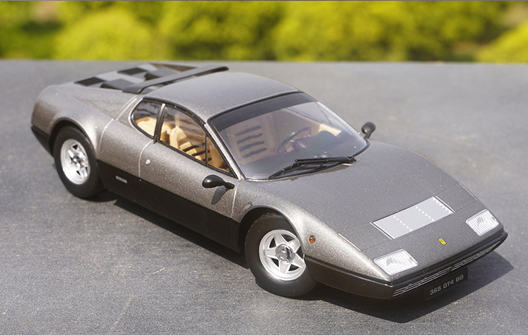 Original factory 1:18 KK Ferrari 365 GT4 BB 1973 diecast sports car model for collection, gift