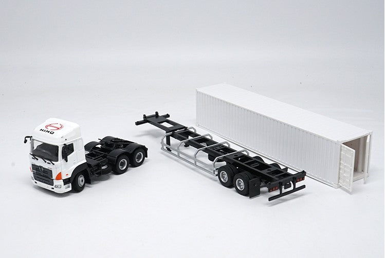 1:50 HINO Truck Tractor container scale model, diecast Container Truck Toy Model Collection,Gift