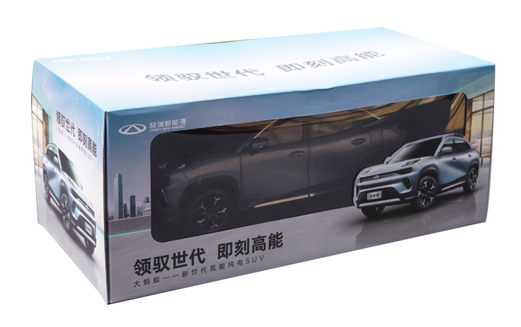 Original factory 1:18 hot sale Chery Big Ant new energy Diecast SUV alloy car model for gift, collection