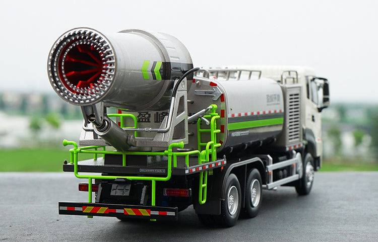 Original factory authentic 1:38 Zoomlion Dongfeng Environmental Dust Suppression truck model, Zoomlion Clean Dust Truck model toy gift