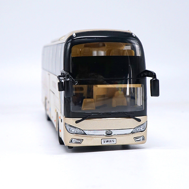 Hot sell 1:42 Yutong ZK6118HQY8Y zinc alloy double-deck bus models 