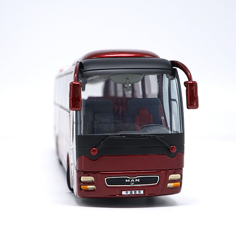 Original 1:42 Diecast Model for Yutong MAN Lion's Star Bus Alloy