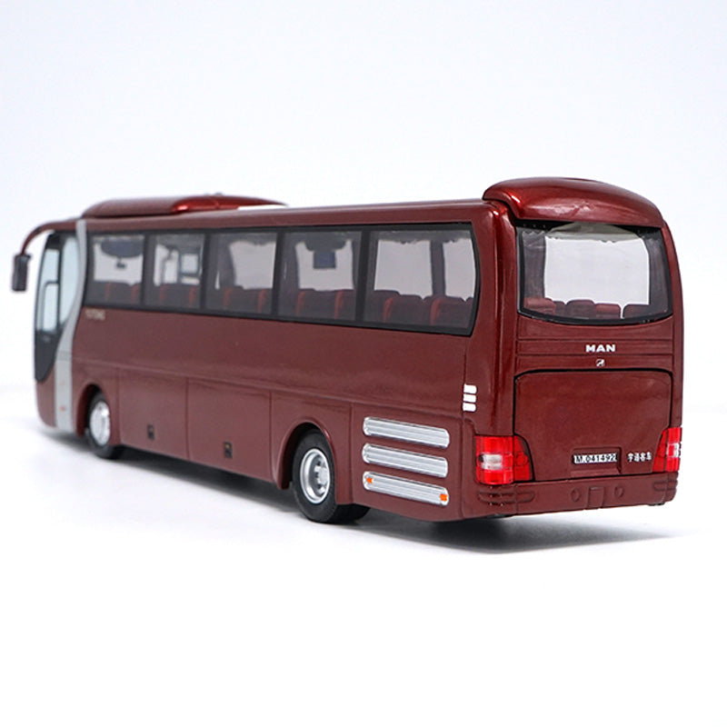 Original 1:42 Diecast Model for Yutong MAN Lion's Star Bus Alloy Toy Car Miniature Collection Gifts ZK6120R41 bus model for christmas gift,Collection,Decoration