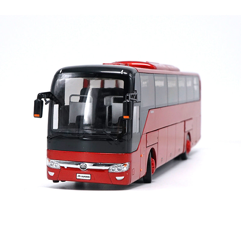 Original Authorized Authentic 1:42 ZK6122h9 Diecast bus model classic toy bus For Christmas gift,Collection,Decoration