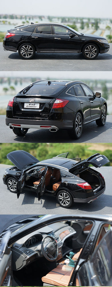 1:18 Diecast Model for Honda Crosstour 2014 Red Sportback Alloy Toy Car Miniature Collection Gifts