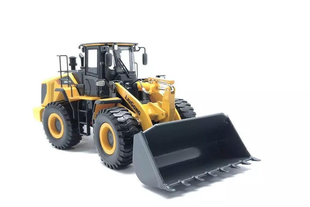 Diecast gold/yellow 1:35 LIUGONG 856H loader models for sale