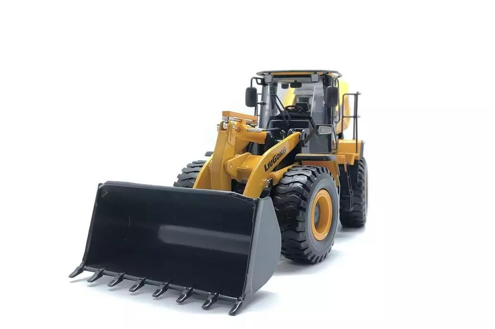 Diecast gold/yellow 1:35 LIUGONG 856H loader models for sale