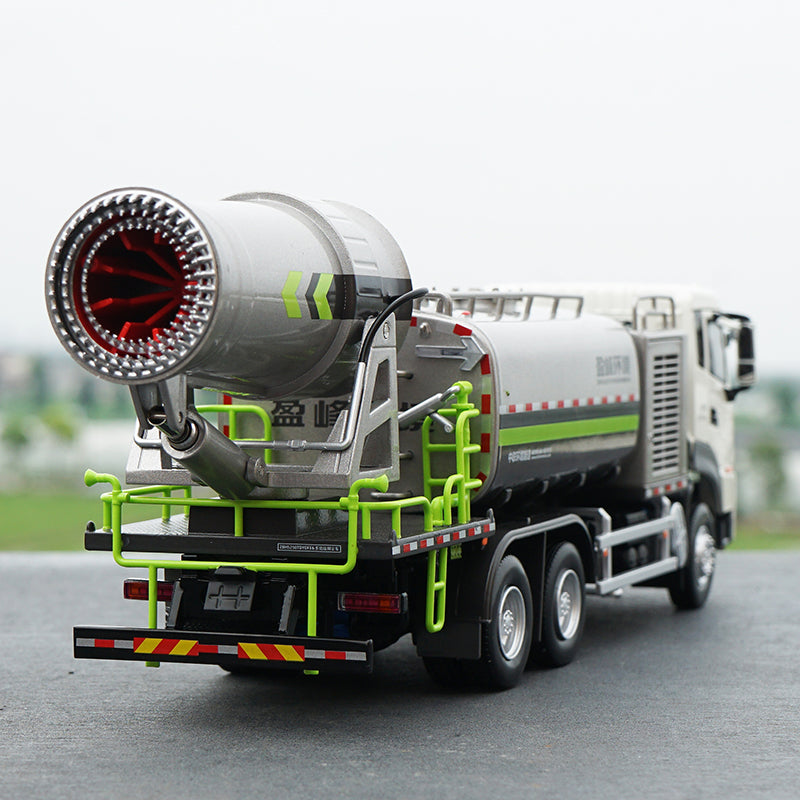 Original factory authentic 1:38 Zoomlion Dongfeng Environmental Dust Suppression truck model, Zoomlion Clean Dust Truck model toy gift