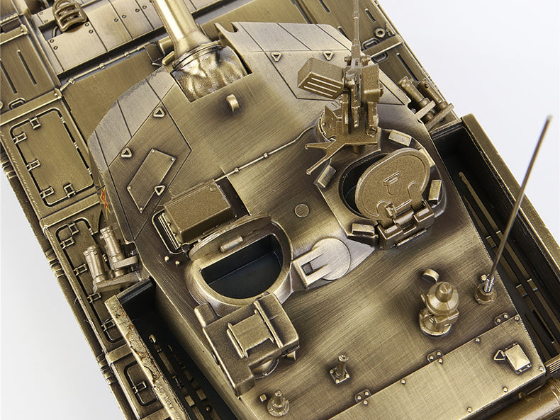 Original factory 1:30 Diecast 99A China Main battale armored metal tank model alloy simulation 99 crawler type veterans tank for gift, collection