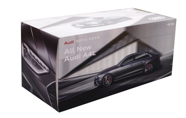 Original factory Gold/Grey 1:18 VW Audi A4L 2020 brand new A4L diecast car model for toy vehicle