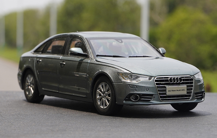 Collectable top quality 1:18 Audi A6L 2012 diecast scale car model for gift