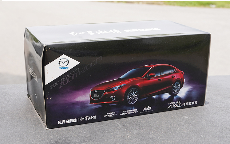 Original Facotry 1:18 Changan MAZDA axela MAZDA 3 Diecast Scale Toy Car Model For Gift, Toys