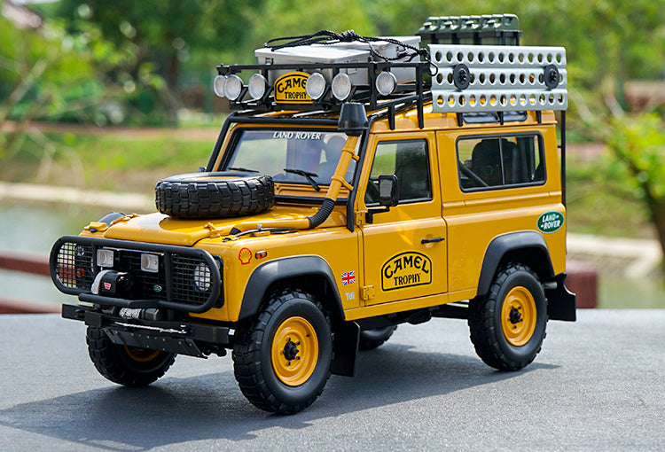 Rc land rover shop defender camel trophy