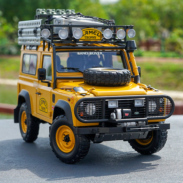 Rc land rover defender camel trophy store