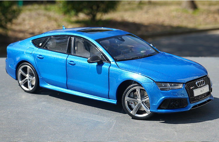 High quality classic authentic Kengfai 1:18 2016 Audi RS7 Sportback diecast alloy car model for gift,collection