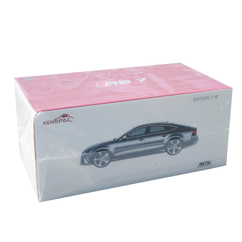 High quality classic authentic Kengfai 1:18 2016 Audi RS7 Sportback diecast alloy car model for gift,collection