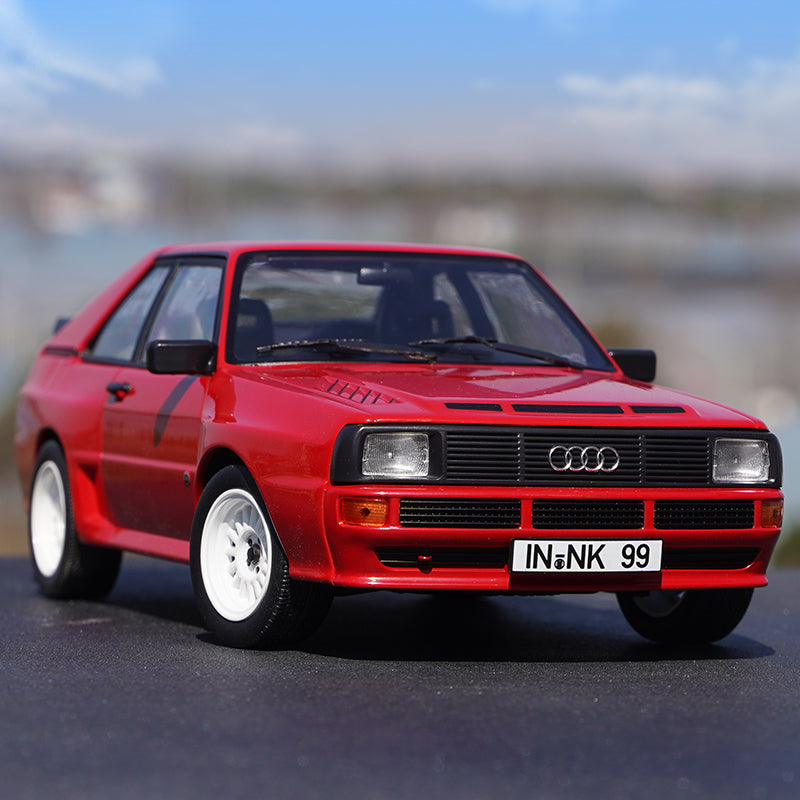 Classic collectiable 1:18 NOREV Audi Sport Quattro 1985 alloy simulation car model for promotion gift