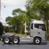 Original factory 1:24 Foton Auman Digital Galaxy Yinhe Diecast heavy tractor truck lloy trailer simulation model for gift, collection